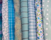 Shades of Blue eco Friendly Cloth Napkins by Dot and Army