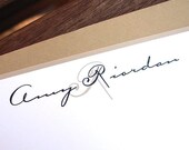Classic Name Personalized Stationery Set