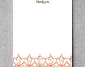 Personalized Notepads - Modern Lace - Set of 2