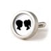 Custom Silhouette Cufflinks