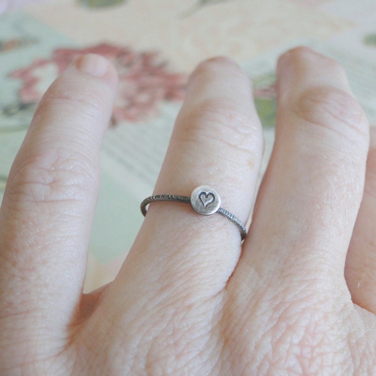 Sterling Silver Heart Ring