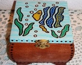 Underwater Wood Trinket Box