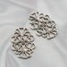 VINTAGE STYLE SILVER PLATED VICTORIAN CONNECTOR FINDINGS