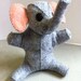 Little Felt Baby Elephant