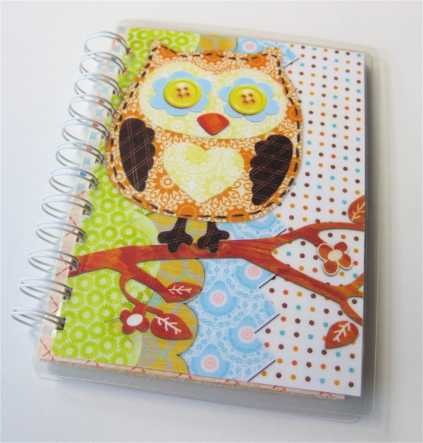 Owl Coupon / Receipt Organizer and Pocket Notebook