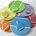 Drink Tag & Coaster Set // Dinner Favors // Recycled Paint Sample