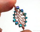 DNA Twist Braided Wire Crystal Bead Earring - Instant Download Wire Jewelry Tutorial Instruction pdf