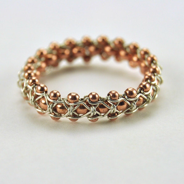 Biker Chain Chic Ring - Instant Download Wire Jewelry Tutorial Instruction