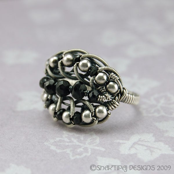 Love's Embrace Coiled Wire Mother's Ring - Instant Download Wire Jewelry Tutorial Instruction PDF