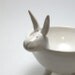 Bunny Berry Bowl in Eggshell White