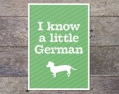 I Know A Little German - PaperPaper