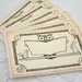 Bookplates Stickers Vintage Owl, Squirrel, and Rabbit - Storytime