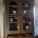 2 PC.19th Century Blue Corner Cupboard REDUCED Greatly