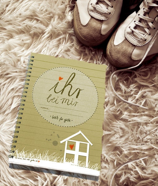 Guestbook "Ihr bei mir" for best friends (german only) A5