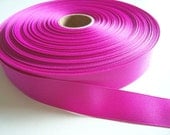 Raspberry Grosgrain Ribbon 1 inch wide x 5 yards
