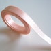 Double-Sided Peach Satin Ribbon 5/8 inch wide x 4 yards