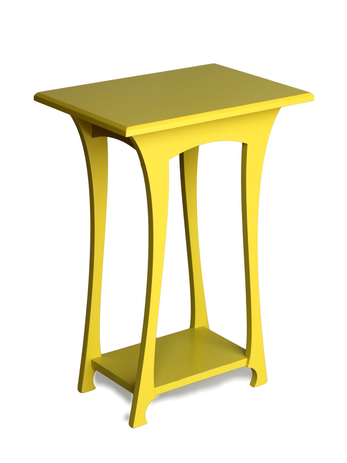 The Grace Table - the perfect side table or accent in Chartruese