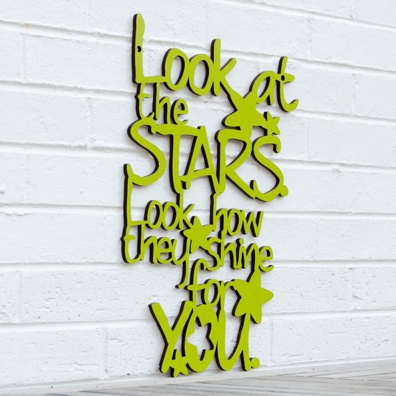 Look at the Stars (Coldplay, Chris Martin)