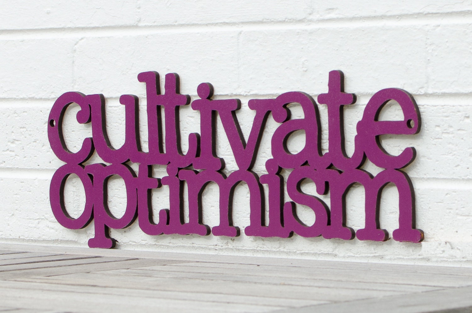 Cultivate Optimism