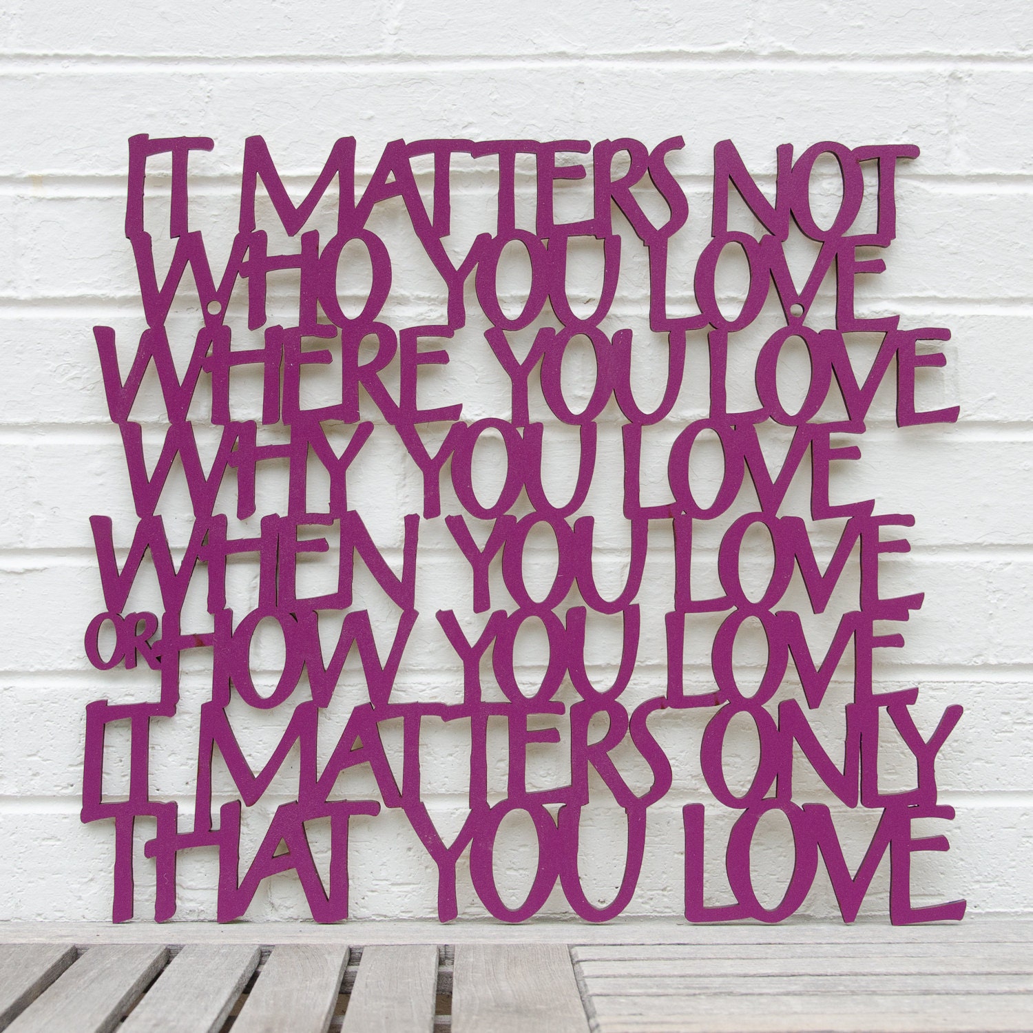 It Matters Not Who You Love (John Lennon, Beatles)