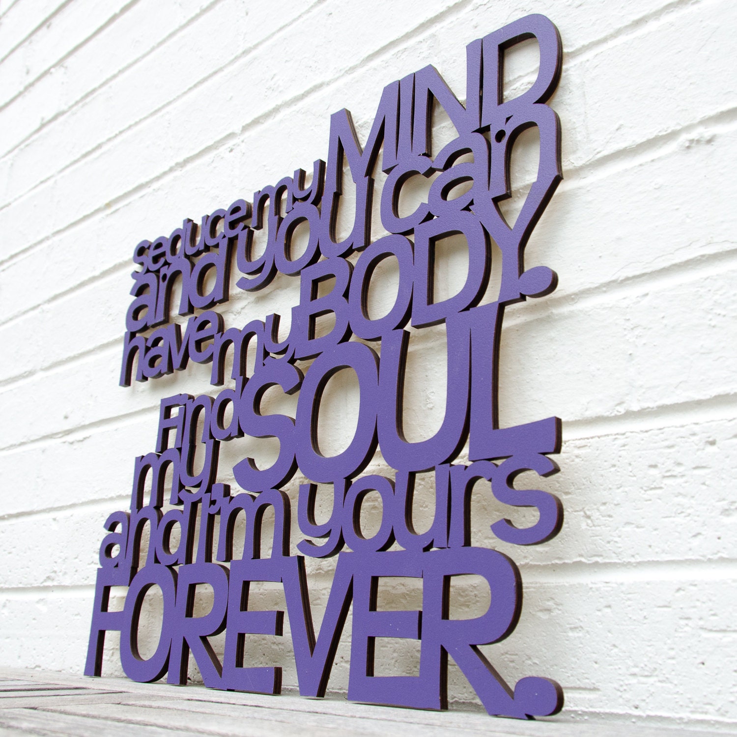 CLEARANCE: Seduce me mind, body and soul