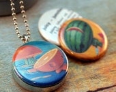Lobotomy Locket - CuddlyRigorMortis JUICY Recycled Magnetic Polarity Locket