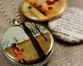 Artist Locket, Wedding Locket, Cherish, Magnetic Locket by LavennzOsy and Polarity