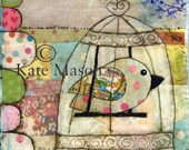 Birdy Birdcage PRINT Home Sweet Home