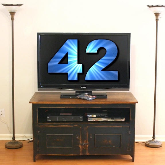 Tuscan TV Stand for Home Theater