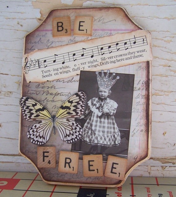 Collage Vintage Style Shabby Chic by sweetlibertyprims on etsy