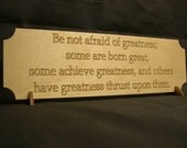 Custom Signs and  Plaques - Laser Cut and Engraved