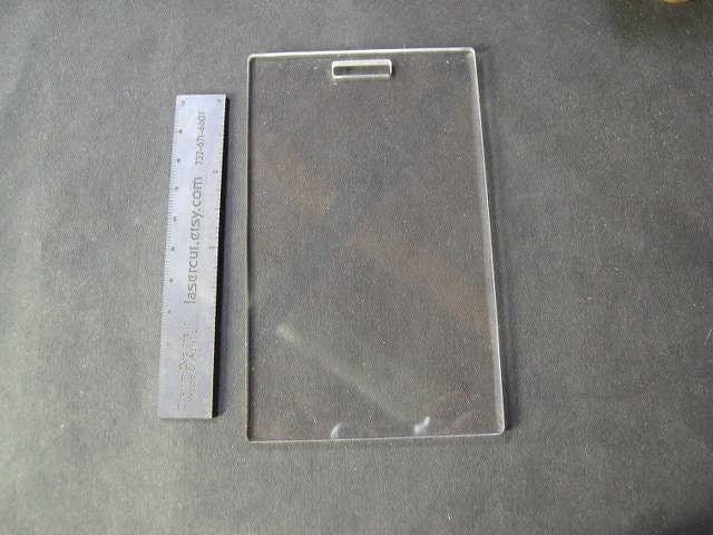 Blank Golf Bag Tags Laser Cut Acrylic