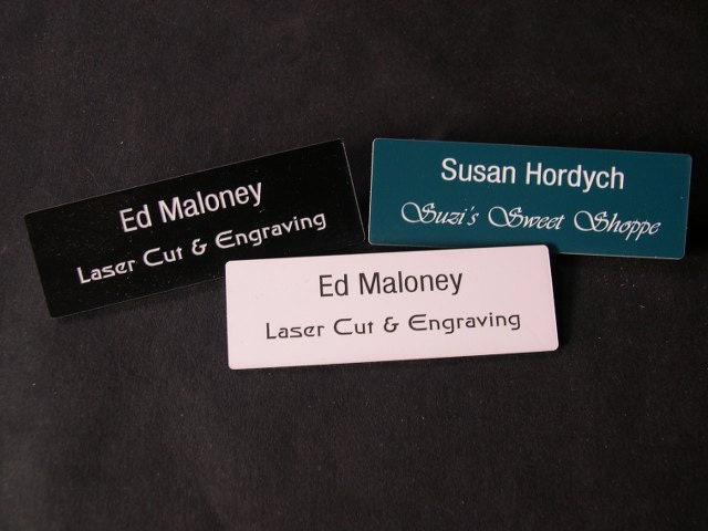 Personalized Name Badges