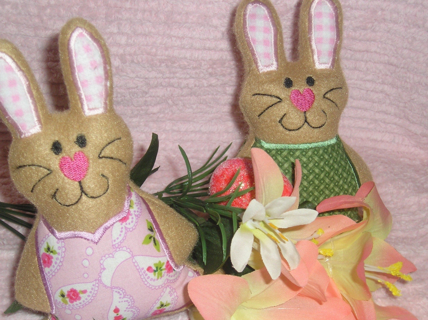 Bunny Softies   set of 2