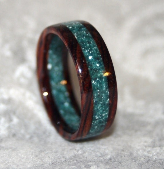 Custom Wooden or Corian Wedding Band or Ring