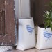P-Sack - Porcelain Vase with a Blue Bird (medium) . Design by Wapa Studio.
