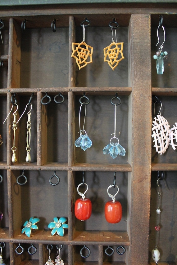 Reinvented, Upcycled Drawer as Jewelry Display