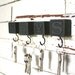 Black Block Key Rack