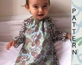 Epattern/Instructions THE EVERYDAY DRESS- 12m to 4T