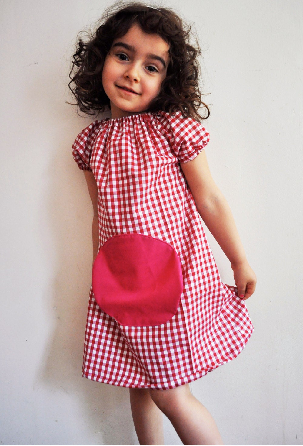 SALE - The raspberry dress -