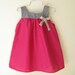 SALE-Pomegranate Dress - You pick the color-