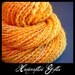 Sale - Mango - Soft Merino Handspun - Spiral, 2.3oz, 85yd