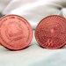 NYC Triborough Bridge and Tunnel token cufflinks