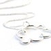 Cloud Sterling Silver Charm Pendant Necklace Handmade