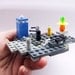 Doctor Who, LEGO, tiny diorama with Daleks and Tardis