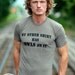 My Other Shirt Has Owls On It print on Super Soft Tri-blend Coffee color Unisex Mens Medium American Apparel T-shirt