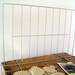 Vintage Industrial Decor Stand Memo Board Upcycled Display
