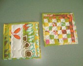 Quilted Potholders  Vera's Garden