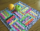 Rainbow  -  Quilted Table Topper