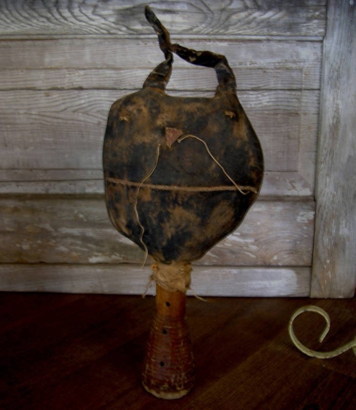 Primitive Easter Spring Large Bunny Make do. Awesome